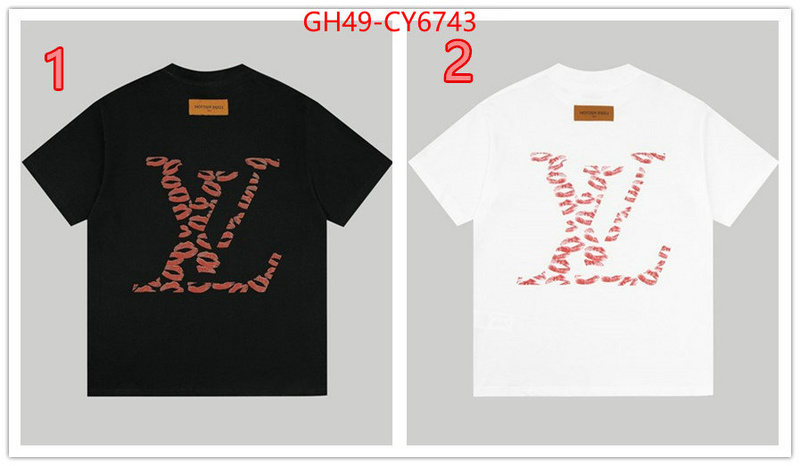 Clothing-LV buy luxury 2023 ID: CY6743 $: 49USD