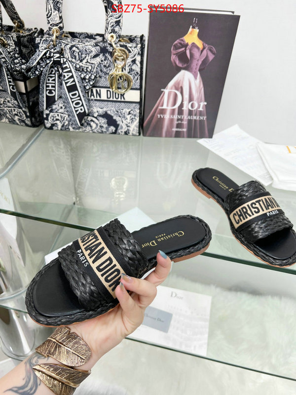 Women Shoes-Dior where should i buy to receive ID: SY5086 $: 75USD
