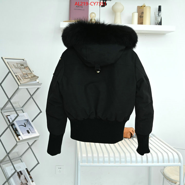 Down jacket Women-Moose Kunckles shop designer replica ID: CY7351 $: 219USD