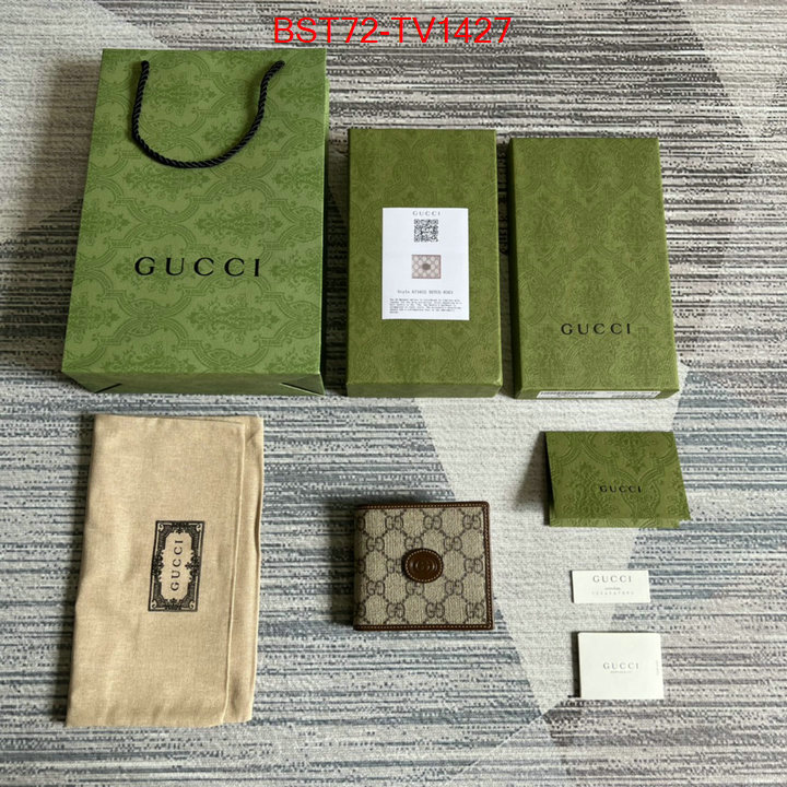 Gucci Bags(TOP)-Wallet- where can i buy the best quality ID: TV1427 $: 72USD