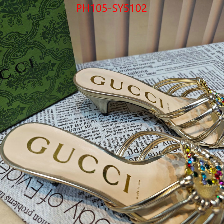 Women Shoes-Gucci 1:1 replica ID: SY5102 $: 105USD