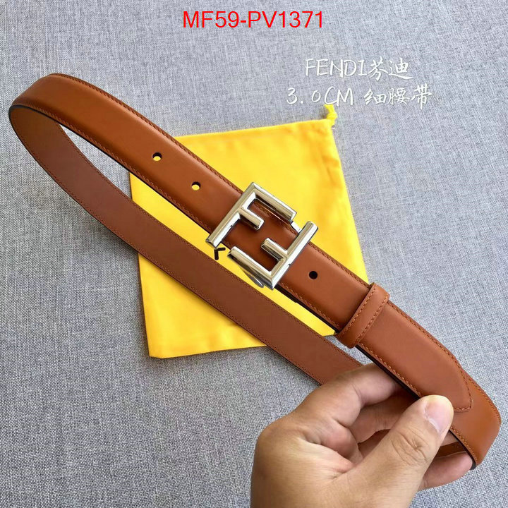 Belts-Fendi replica ID: PV1371 $: 59USD