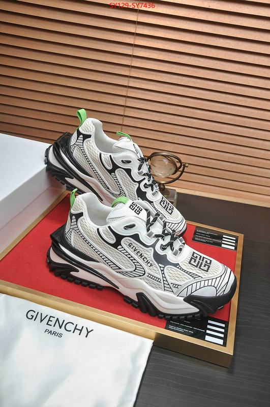 Men shoes-Givenchy the best quality replica ID: SY7436 $: 129USD