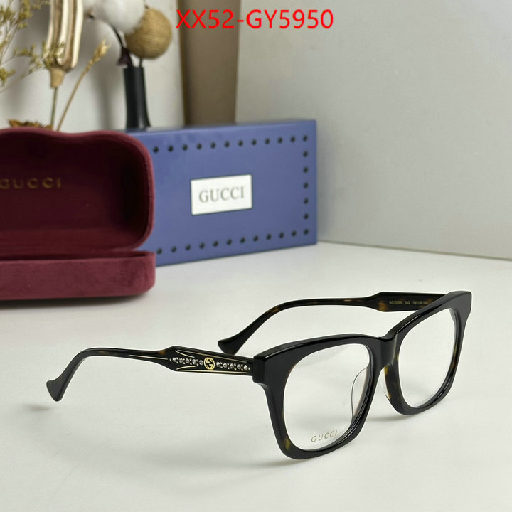 Glasses-Gucci where quality designer replica ID: GY5950 $: 52USD