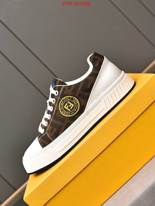 Men Shoes-Fendi top brands like ID: SY7420 $: 99USD