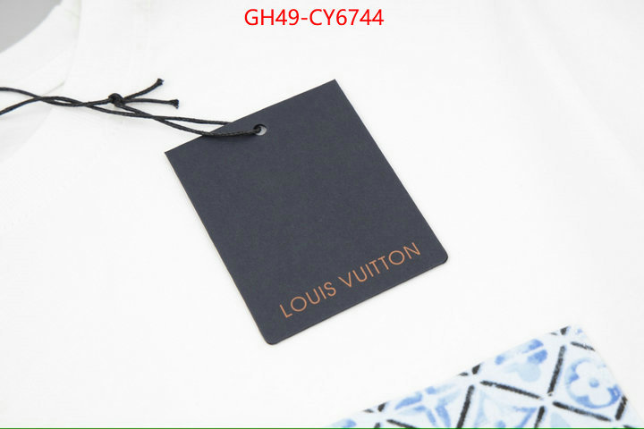 Clothing-LV good quality replica ID: CY6744 $: 49USD