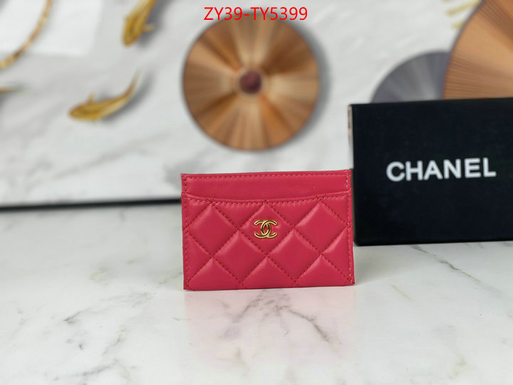 Chanel Bags(4A)-Wallet- best quality designer ID: TY5399 $: 39USD