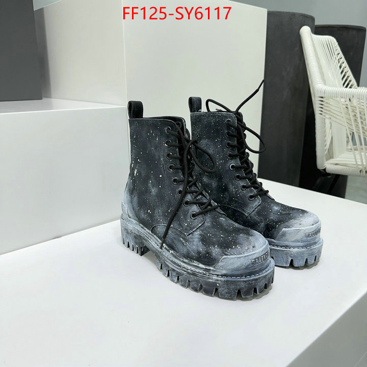 Women Shoes-Boots designer 1:1 replica ID: SY6117 $: 125USD