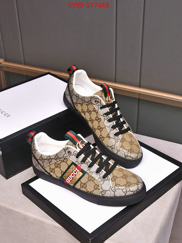 Men Shoes-Gucci where to buy high quality ID: SY7449 $: 99USD