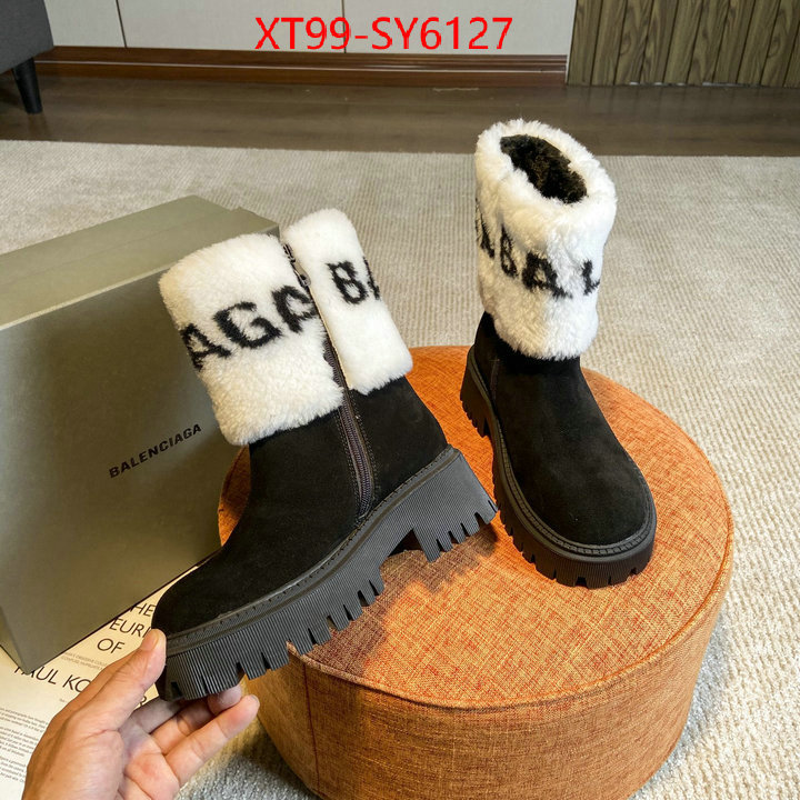 Women Shoes-Balenciaga fake high quality ID: SY6127 $: 99USD