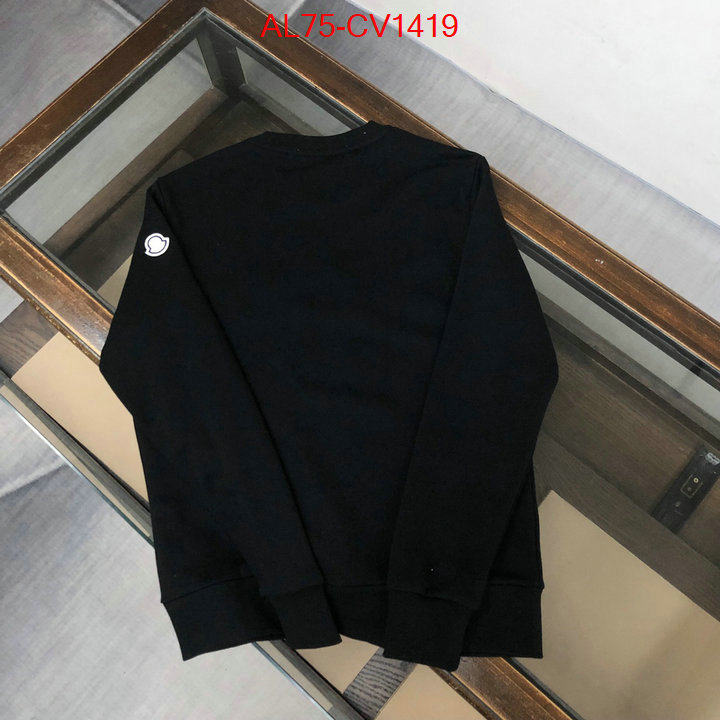 Clothing-Moncler where can i find ID: CV1419 $: 75USD