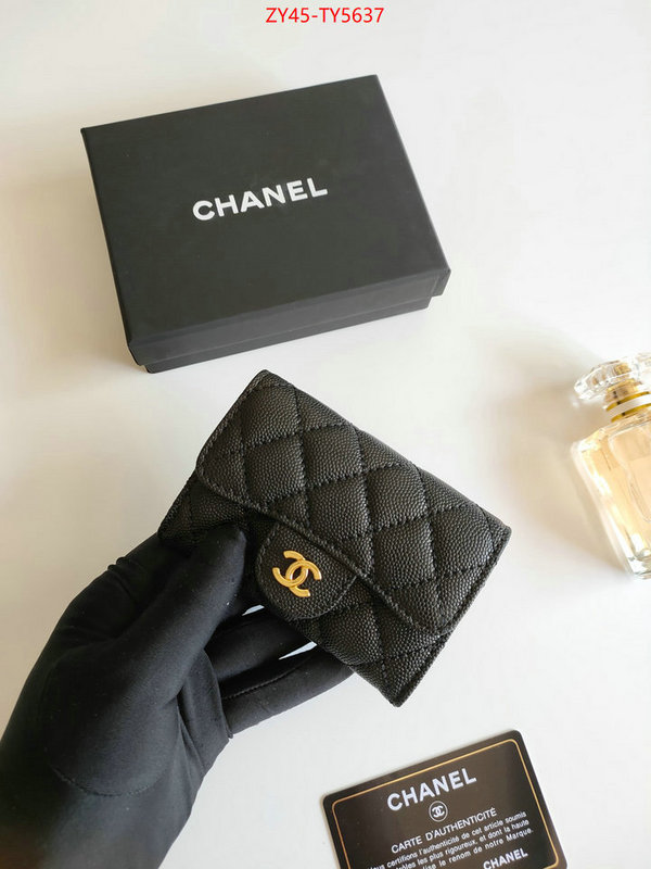 Chanel Bags(4A)-Wallet- new designer replica ID: TY5637 $: 45USD