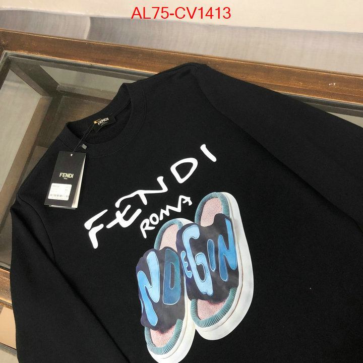 Clothing-Fendi exclusive cheap ID: CV1413 $: 75USD