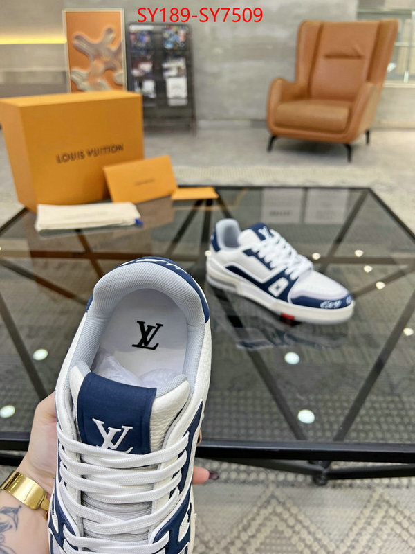 Men Shoes-LV high-end designer ID: SY7509 $: 189USD