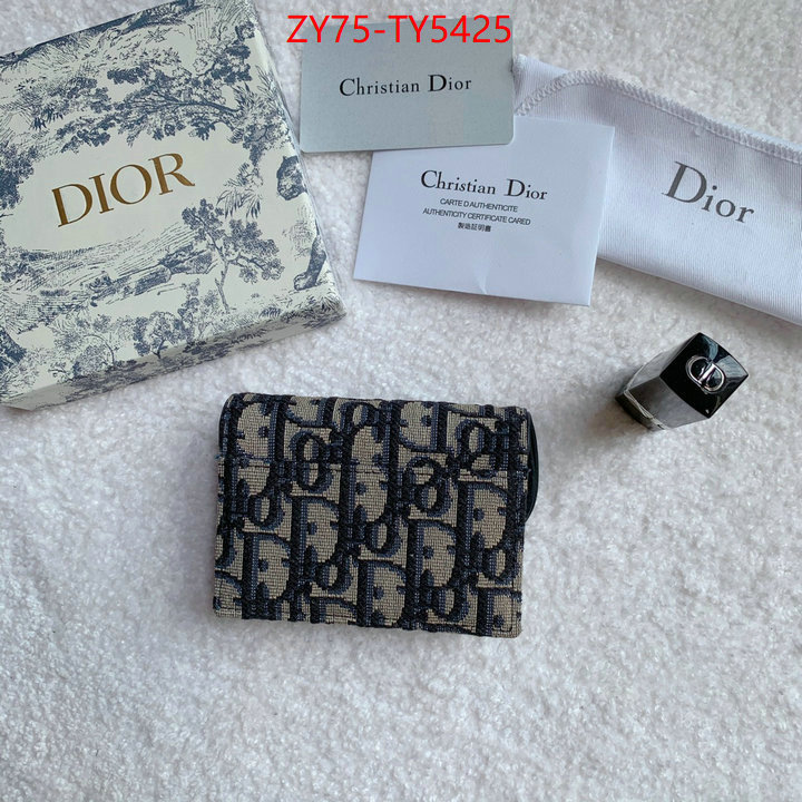 Dior Bags(4A)-Wallet- buy best high-quality ID: TY5425 $: 75USD