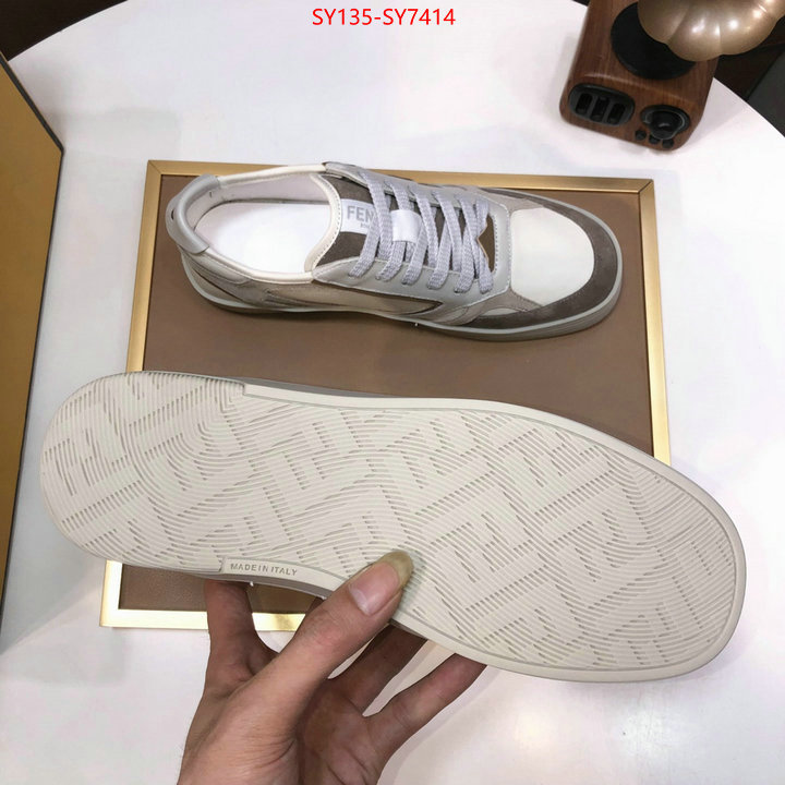 Men Shoes-Fendi fake aaaaa ID: SY7414 $: 135USD