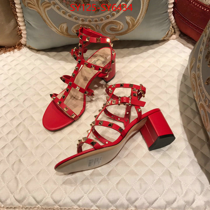 Women Shoes-Valentino first copy ID: SY6434 $: 125USD