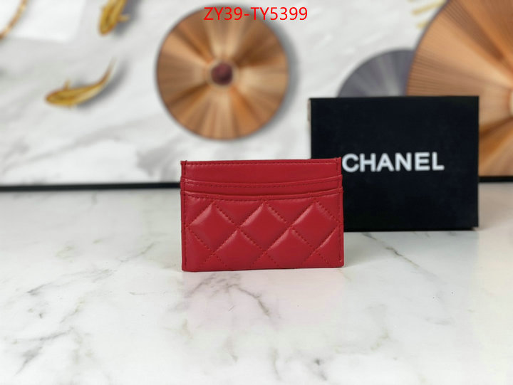 Chanel Bags(4A)-Wallet- best quality designer ID: TY5399 $: 39USD