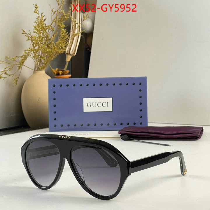 Glasses-Gucci best replica quality ID: GY5952 $: 52USD