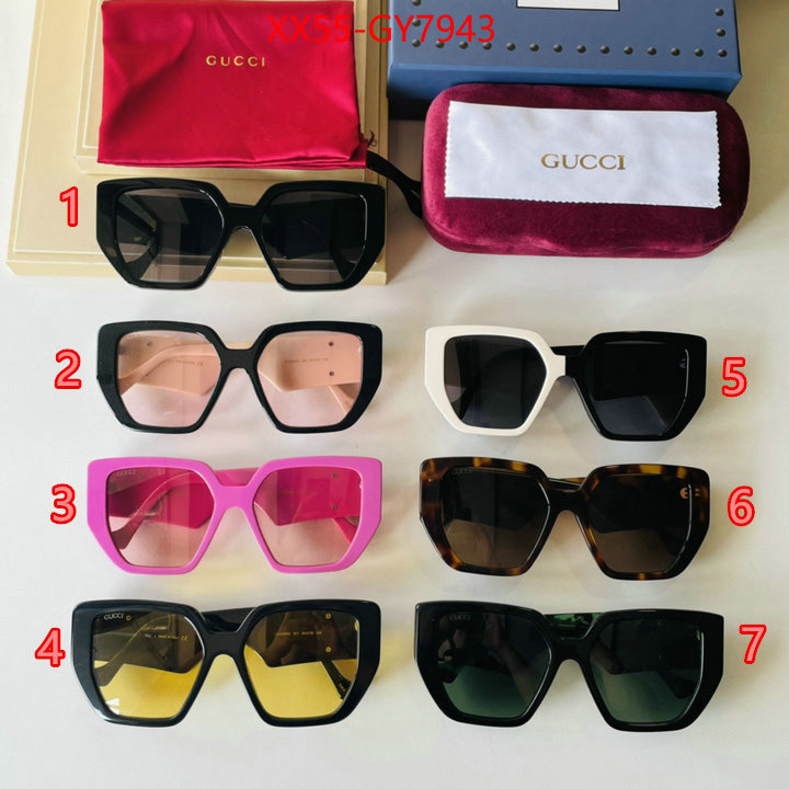 Glasses-Gucci best capucines replica ID: GY7943 $: 55USD