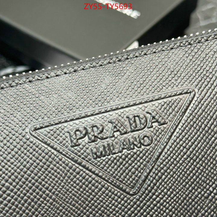 Prada Bags (4A)-Wallet aaaaa replica designer ID: TY5693 $: 55USD