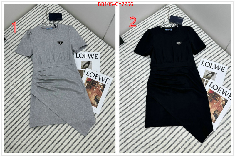 Clothing-Prada high quality online ID: CY7256 $: 105USD