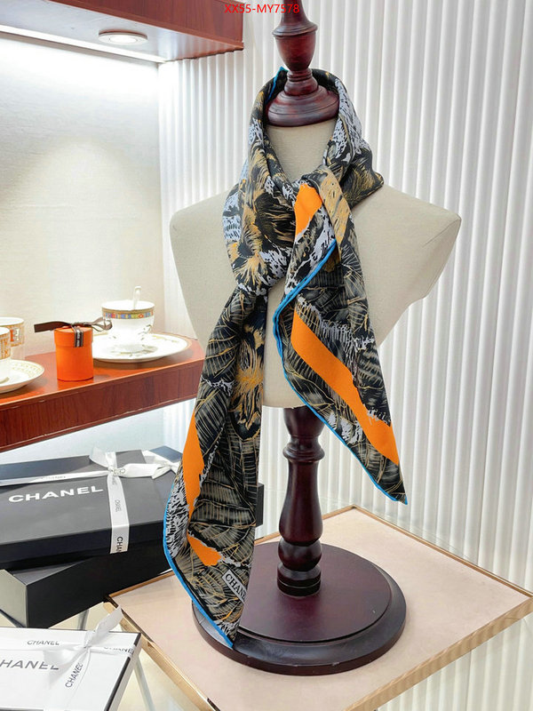 Scarf-Chanel sale outlet online ID: MY7578 $: 55USD