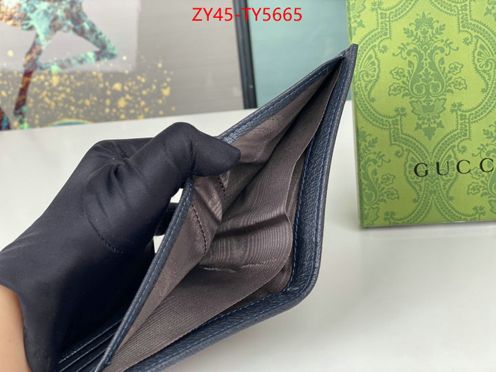 Gucci Bags(4A)-Wallet- aaaaa class replica ID: TY5665 $: 45USD