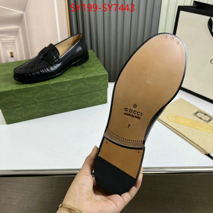 Men Shoes-Gucci where should i buy to receive ID: SY7443 $: 199USD