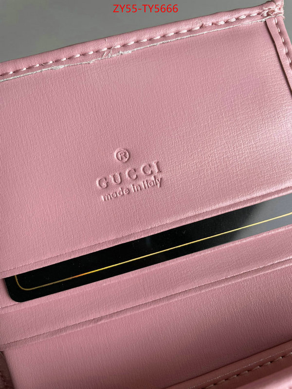 Gucci Bags(4A)-Wallet- the highest quality fake ID: TY5666 $: 55USD