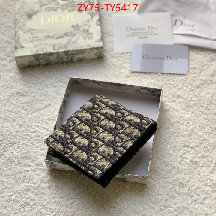 Dior Bags(4A)-Wallet- are you looking for ID: TY5417 $: 75USD