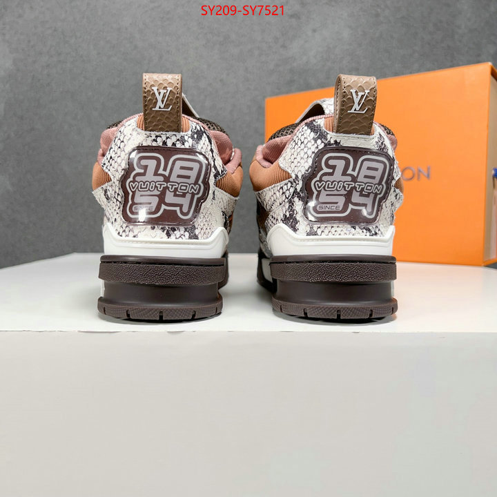 Men Shoes-LV top quality fake ID: SY7521 $: 209USD