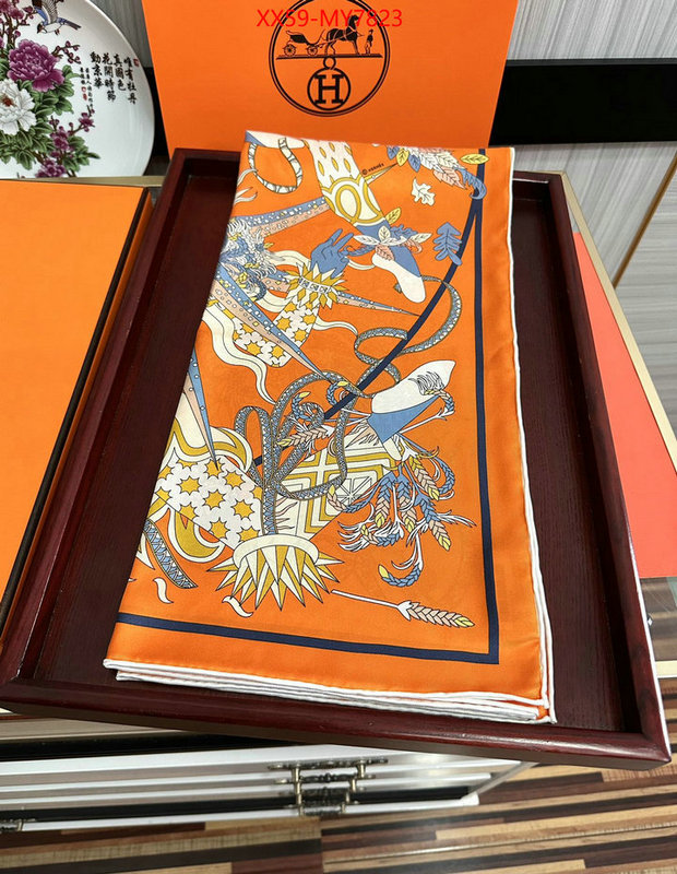 Scarf-Hermes designer fake ID: MY7823 $: 59USD