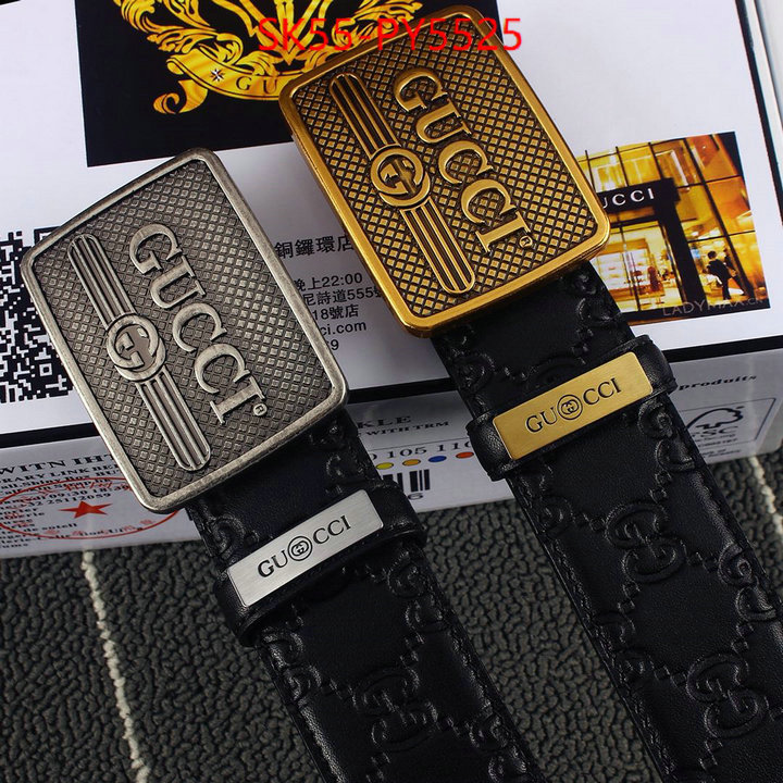 Belts-Gucci designer replica ID: PY5525 $: 55USD