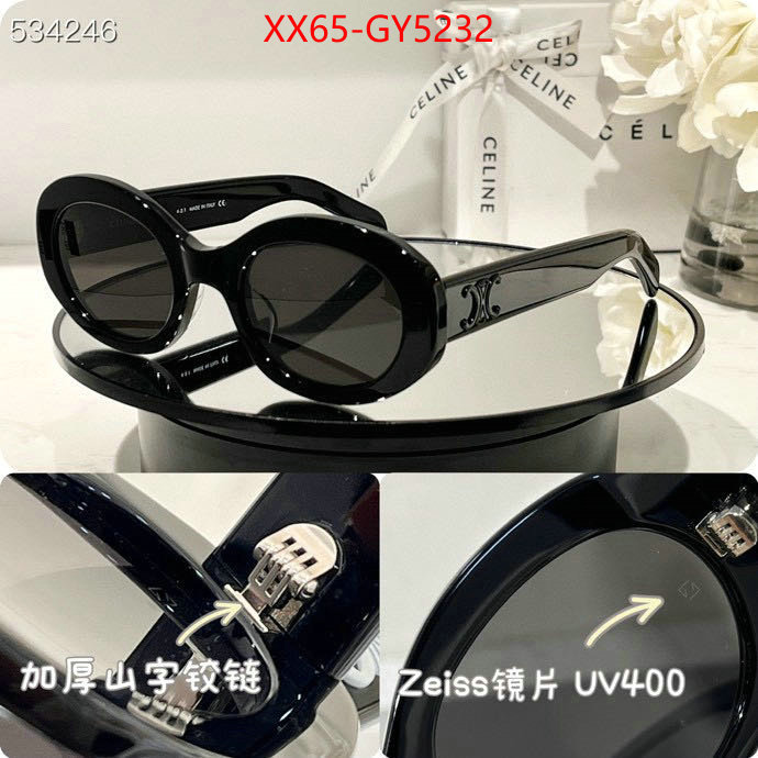 Glasses-CELINE first top ID: GY5232 $: 65USD