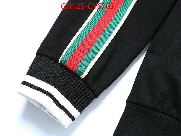 Clothing-Gucci 1:1 clone ID: CY6703 $: 125USD