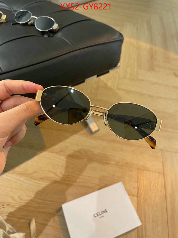 Glasses-CELINE buy luxury 2023 ID: GY8221 $: 52USD