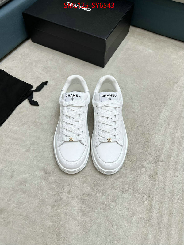 Women Shoes-Chanel luxury shop ID: SY6543 $: 125USD