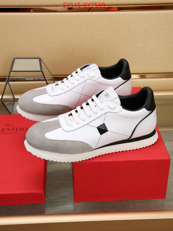 Men Shoes-Valentino replica 1:1 high quality ID: SY7559 $: 115USD