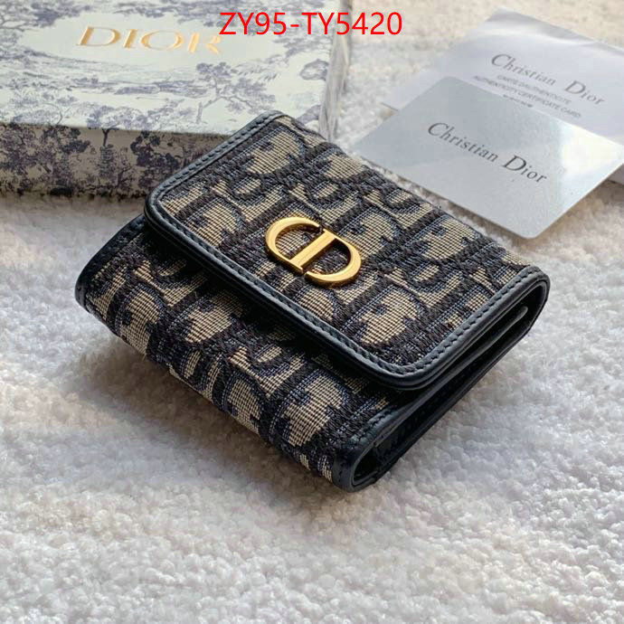 Dior Bags(4A)-Wallet- first top ID: TY5420 $: 95USD