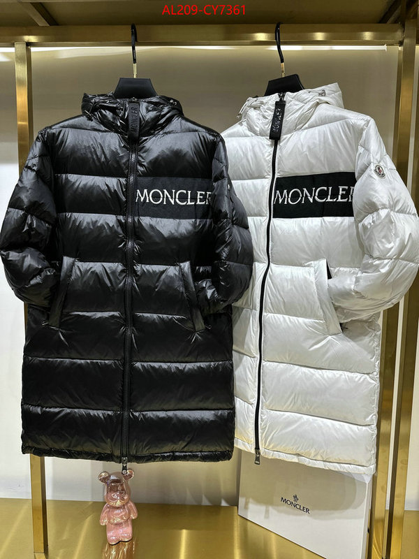 Down jacket Men-Moncler wholesale 2023 replica ID: CY7361 $: 209USD