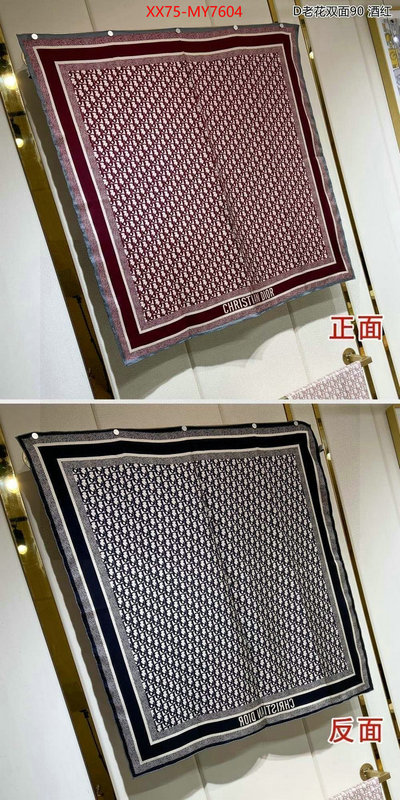 Scarf-Dior what is a 1:1 replica ID: MY7604 $: 75USD