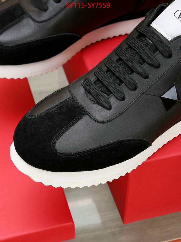 Men Shoes-Valentino replica 1:1 high quality ID: SY7559 $: 115USD