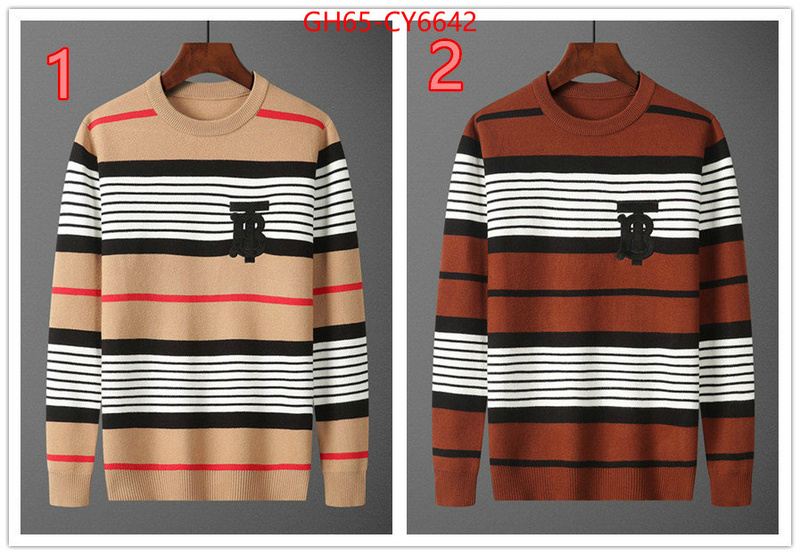 Clothing-Burberry perfect replica ID: CY6642 $: 65USD
