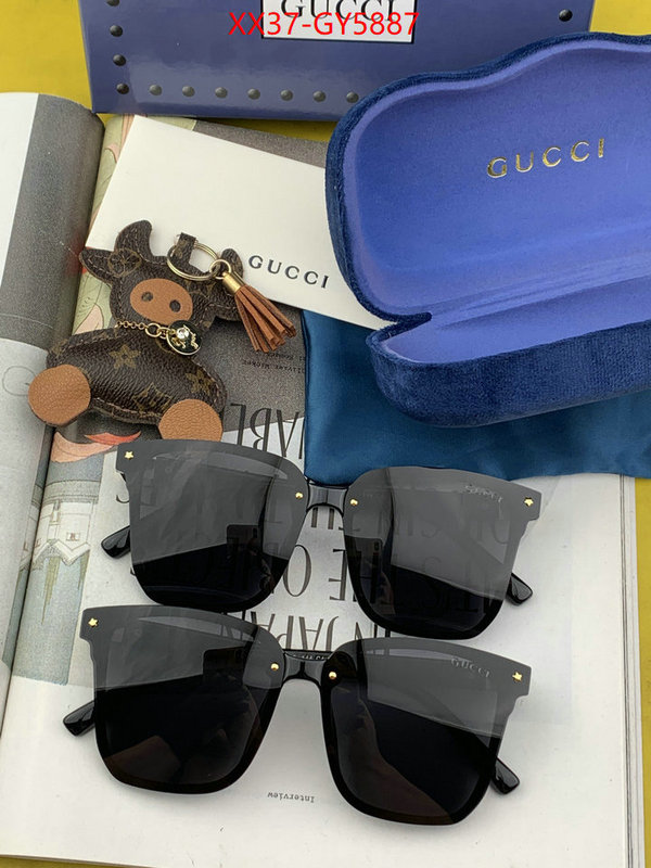 Glasses-Gucci best knockoff ID: GY5887 $: 37USD