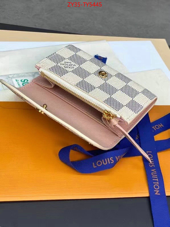 LV Bags(4A)-Wallet highest quality replica ID: TY5445 $: 35USD