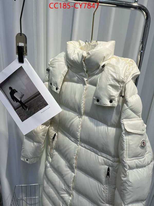 Down jacket Women-Moncler best replica quality ID: CY7847 $: 185USD