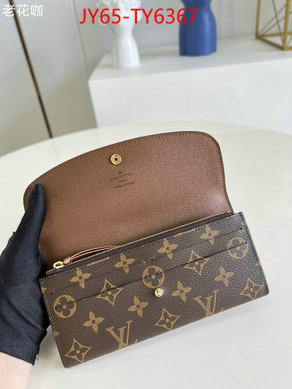 LV Bags(TOP)-Wallet copy aaaaa ID: TY6367 $: 65USD