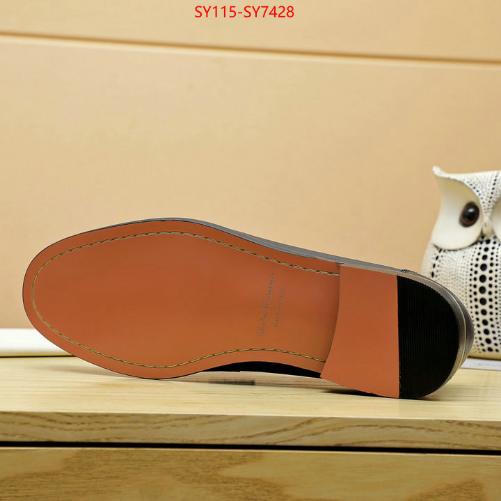 Men shoes-Ferragamo designer replica ID: SY7428 $: 115USD