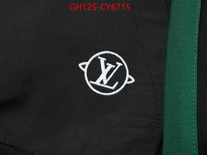 Clothing-LV new designer replica ID: CY6715 $: 125USD